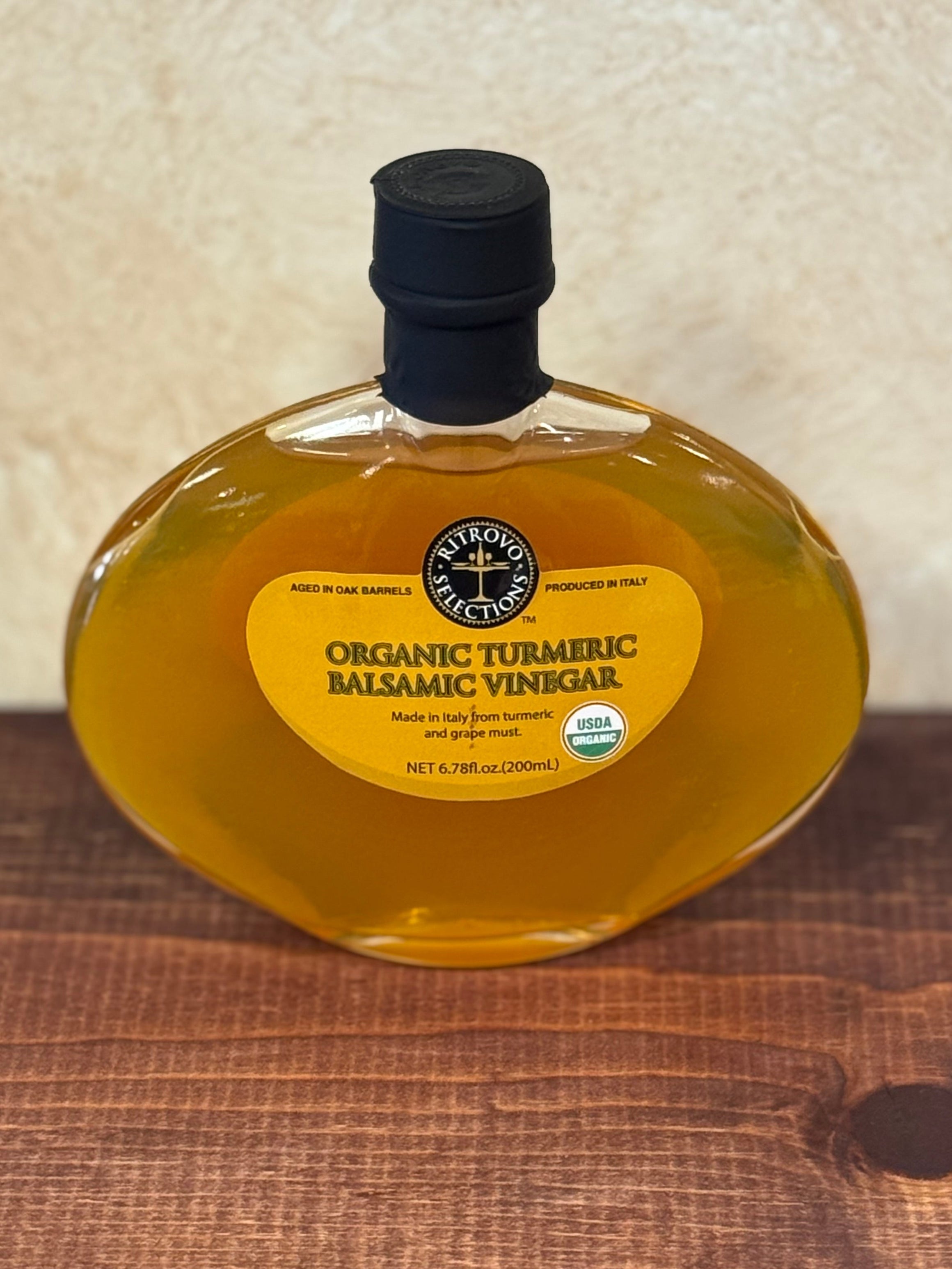 RITROVO SELECTIONS™ Organic Turmeric Balsamic Vinegar