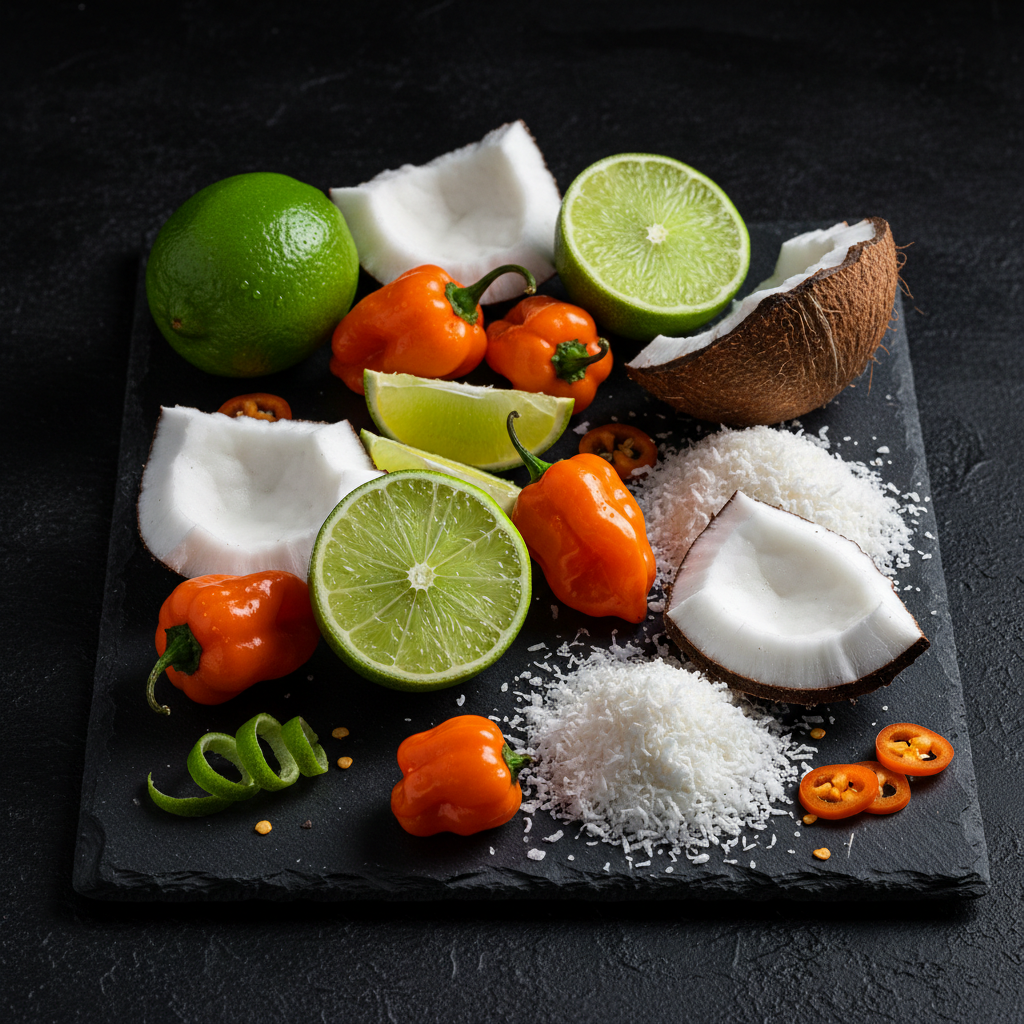 White Coconut Lime Habanero Balsamic