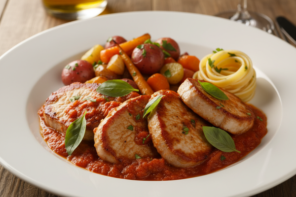 Pork Medallions Italiano