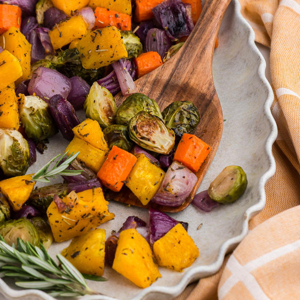 Autumn Vegetable Medley with Rosemary and Nutmeg