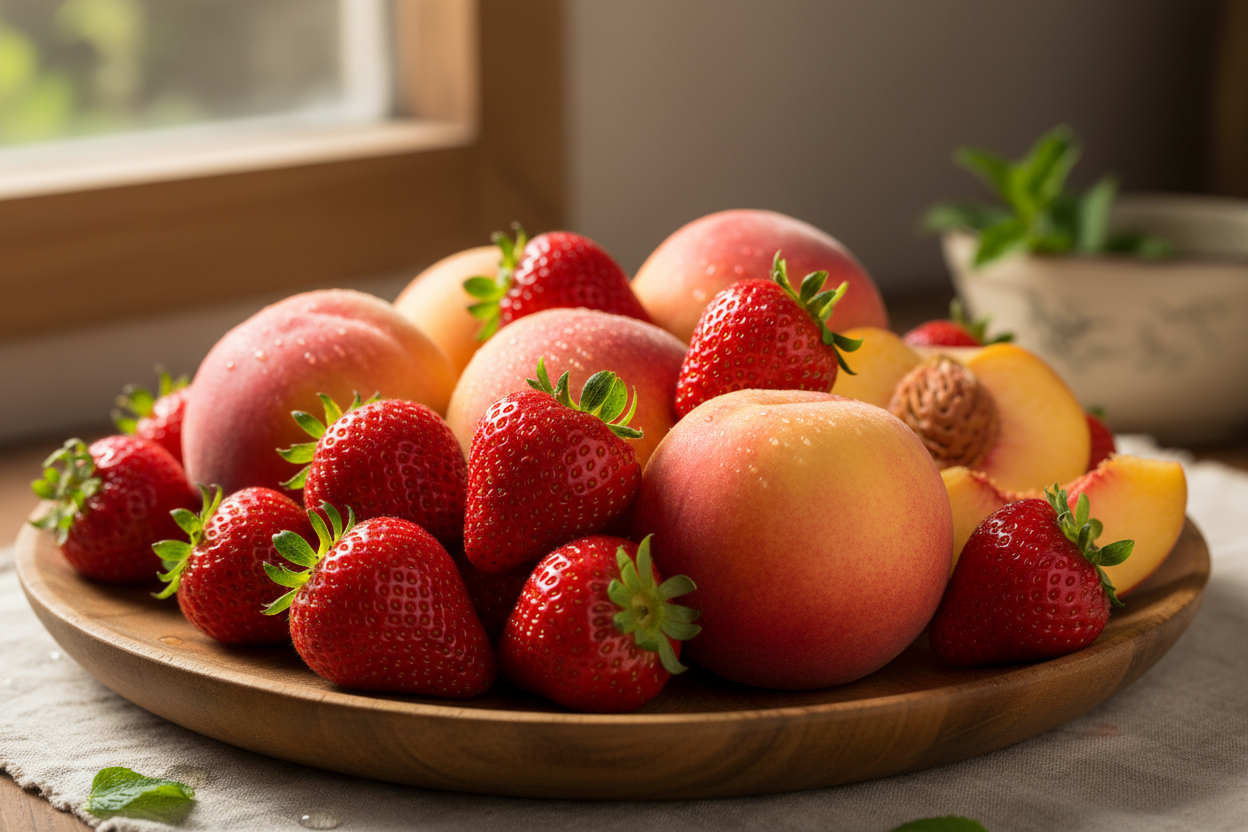 White Strawberry Peach Balsamic